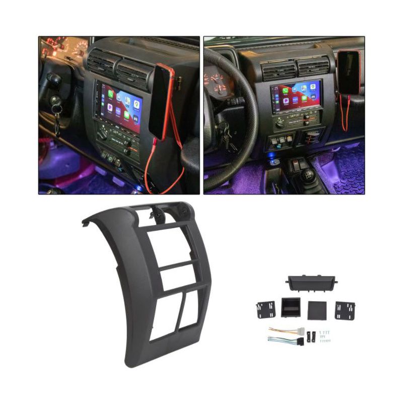 RAMKA RADIA 2 DIN JEEP WRANGLER TJ 97-02