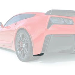 SPLITTERY POSZERZENIA ZDERZAKA TYŁ CHEVROLET CORVETTE C7 14-19 Z06 ZR1 GRAND SPORT