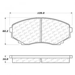 KLOCKI HAMULCOWE PRZÓD MAZDA MPV 92-06