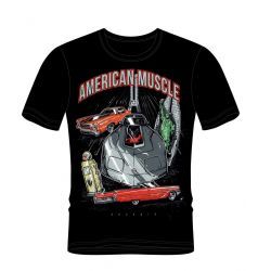 T-SHIRT AMERICAN MUSCLE...